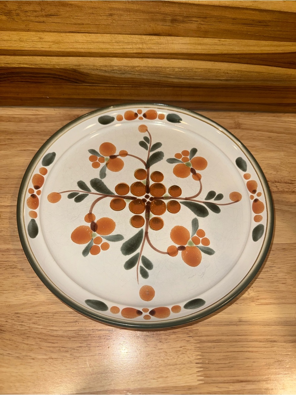 Vintage Noritake Stoneware 8574 Bliss 10 1/2" Dinner Plate Discontinued